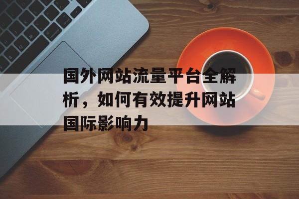 国外网站流量平台全解析，如何有效提升网站国际影响力