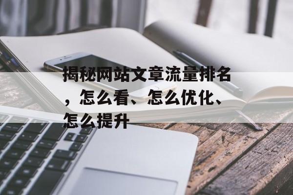 揭秘网站文章流量排名，怎么看、怎么优化、怎么提升