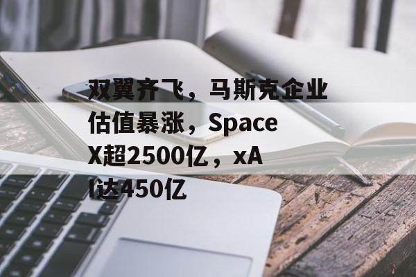 双翼齐飞,马斯克企业估值暴涨,SpaceX超2500亿,xAI达450亿 双翼齐飞,马斯克企业估值暴涨,SpaceX超2500亿,xAI达450亿