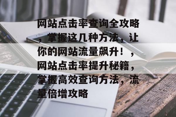网站点击率查询全攻略，掌握这几种方法，让你的网站流量飙升！，网站点击率提升秘籍，掌握高效查询方法，流量倍增攻略