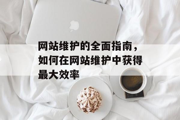 网站维护的全面指南，如何在网站维护中获得最大效率