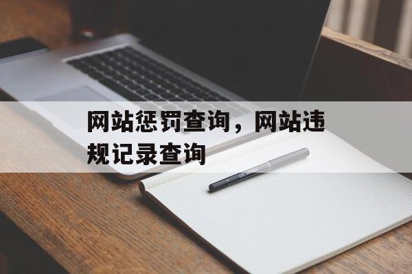 网站惩罚查询，网站违规记录查询