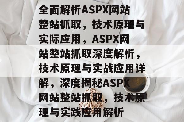 全面解析ASPX网站整站抓取，技术原理与实际应用，ASPX网站整站抓取深度解析，技术原理与实战应用详解，深度揭秘ASPX网站整站抓取，技术原理与实践应用解析