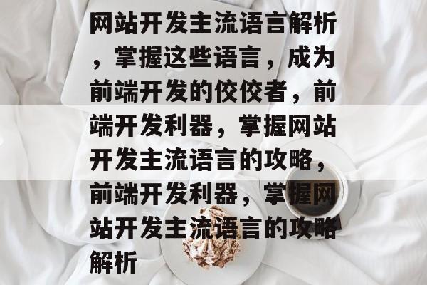 网站开发主流语言解析，掌握这些语言，成为前端开发的佼佼者，前端开发利器，掌握网站开发主流语言的攻略，前端开发利器，掌握网站开发主流语言的攻略解析