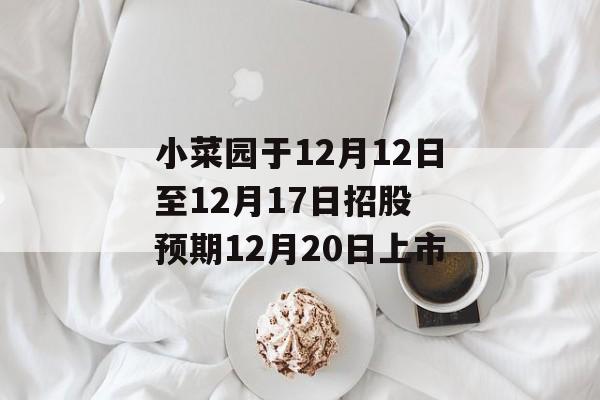 小菜园于12月12日至12月17日招股 预期12月20日上市