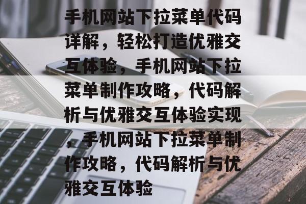 手机网站下拉菜单代码详解，轻松打造优雅交互体验，手机网站下拉菜单制作攻略，代码解析与优雅交互体验实现，手机网站下拉菜单制作攻略，代码解析与优雅交互体验