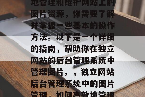 在独立网站的后台管理系统中管理图片是一项常见的任务。为了有效地管理和维护网站上的图片资源，你需要了解并掌握一些基本的操作方法。以下是一个详细的指南，帮助你在独立网站的后台管理系统中管理图片。，独立网站后台管理系统中的图片管理，如何高效地管理网站图片资源，如何高效地管理独立网站的图片资源