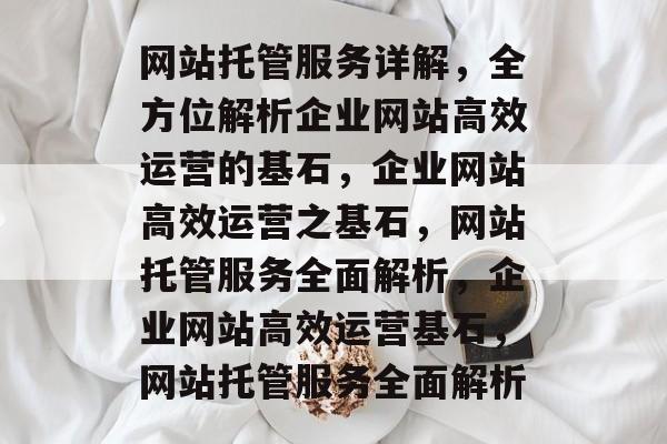 网站托管服务详解，全方位解析企业网站高效运营的基石，企业网站高效运营之基石，网站托管服务全面解析，企业网站高效运营基石，网站托管服务全面解析
