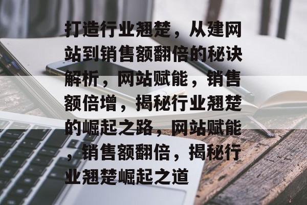 打造行业翘楚,从建网站到销售额翻倍的秘诀解析,网站赋能,销售额倍增,揭秘行业翘楚的崛起之路,网站赋能,销售额翻倍,揭秘行业翘楚崛起之道 打造行业翘楚,从建网站到销售额翻倍的秘诀解析,网站赋能,销售额倍增,揭秘行业翘楚的崛起之路,网站赋能,销售额翻倍,揭秘行业翘楚崛起之道