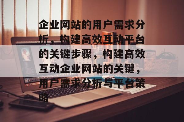 企业网站的用户需求分析，构建高效互动平台的关键步骤，构建高效互动企业网站的关键，用户需求分析与平台策略