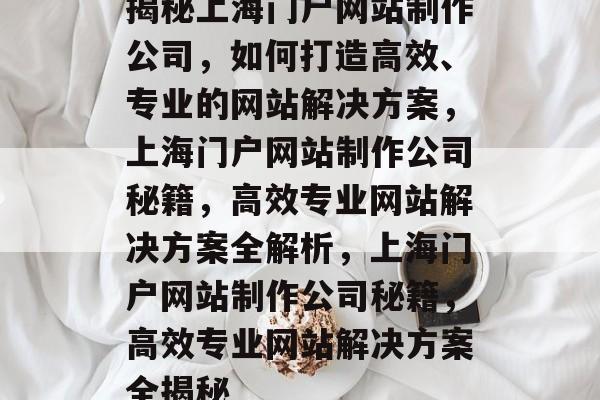 揭秘上海门户网站制作公司，如何打造高效、专业的网站解决方案，上海门户网站制作公司秘籍，高效专业网站解决方案全解析，上海门户网站制作公司秘籍，高效专业网站解决方案全揭秘