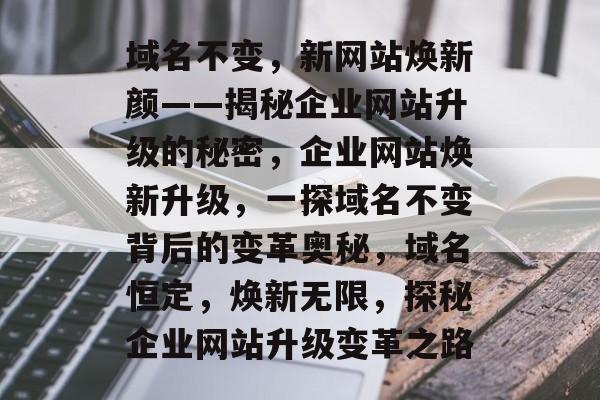 域名不变，新网站焕新颜——揭秘企业网站升级的秘密，企业网站焕新升级，一探域名不变背后的变革奥秘，域名恒定，焕新无限，探秘企业网站升级变革之路