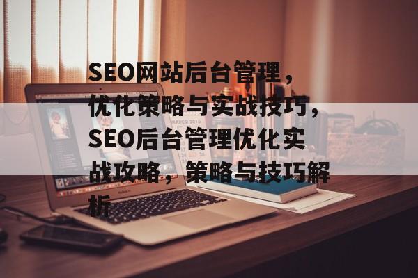SEO网站后台管理，优化策略与实战技巧，SEO后台管理优化实战攻略，策略与技巧解析