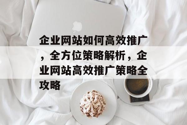 企业网站如何高效推广，全方位策略解析，企业网站高效推广策略全攻略