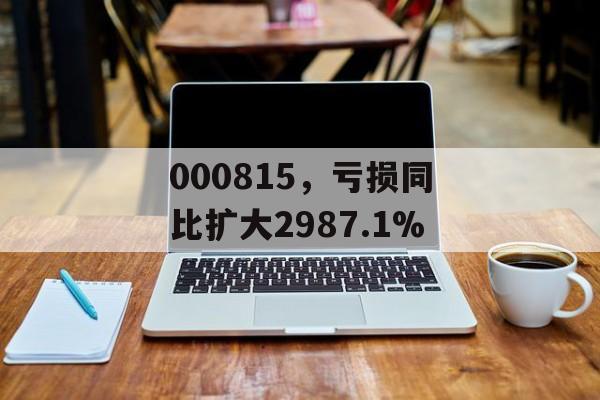 000815，亏损同比扩大2987.1%