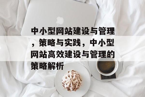 中小型网站建设与管理，策略与实践，中小型网站高效建设与管理的策略解析