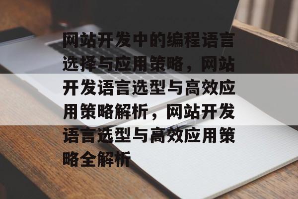 网站开发中的编程语言选择与应用策略，网站开发语言选型与高效应用策略解析，网站开发语言选型与高效应用策略全解析