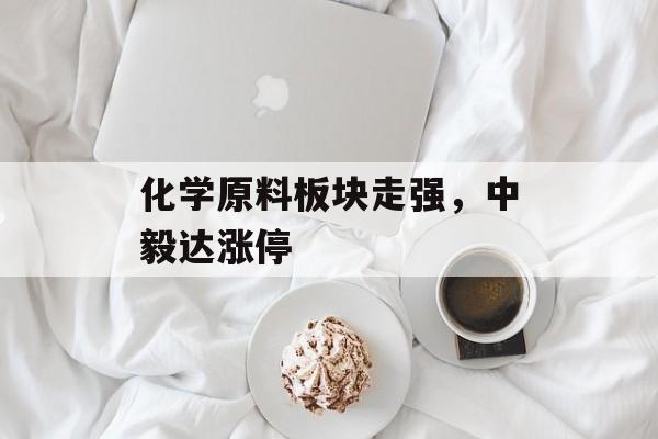 化学原料板块走强，中毅达涨停