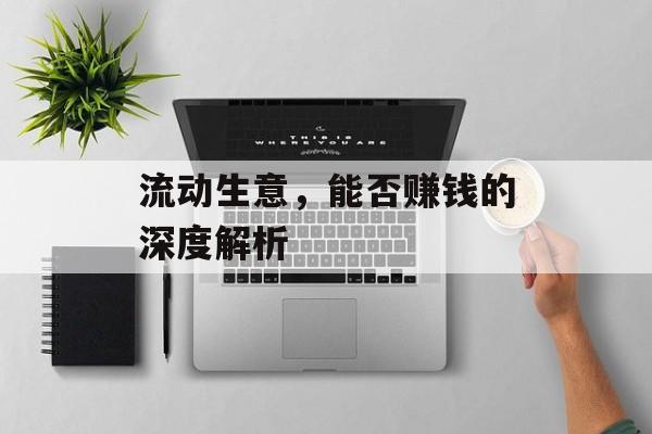 流动生意，能否赚钱的深度解析