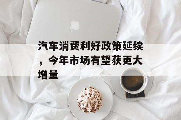 汽车消费利好政策延续，今年市场有望获更大增量