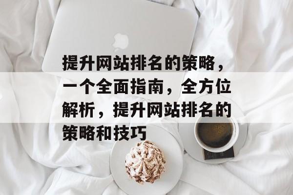 提升网站排名的策略，一个全面指南，全方位解析，提升网站排名的策略和技巧