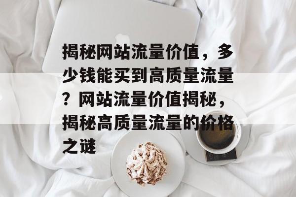 揭秘网站流量价值，多少钱能买到高质量流量？网站流量价值揭秘，揭秘高质量流量的价格之谜