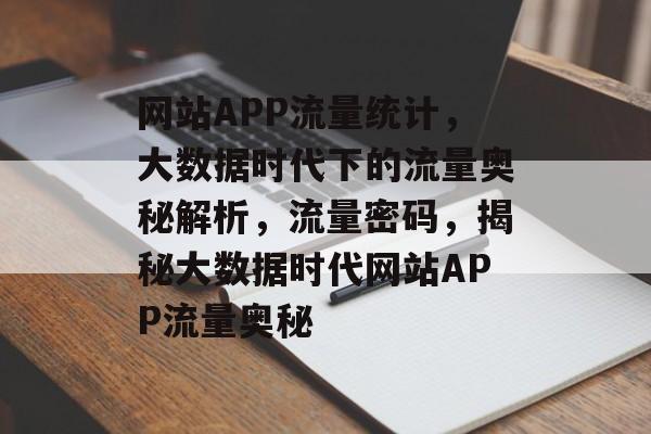网站APP流量统计，大数据时代下的流量奥秘解析，流量密码，揭秘大数据时代网站APP流量奥秘