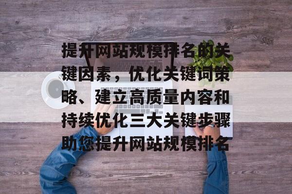 提升网站规模排名的关键因素，优化关键词策略、建立高质量内容和持续优化三大关键步骤助您提升网站规模排名