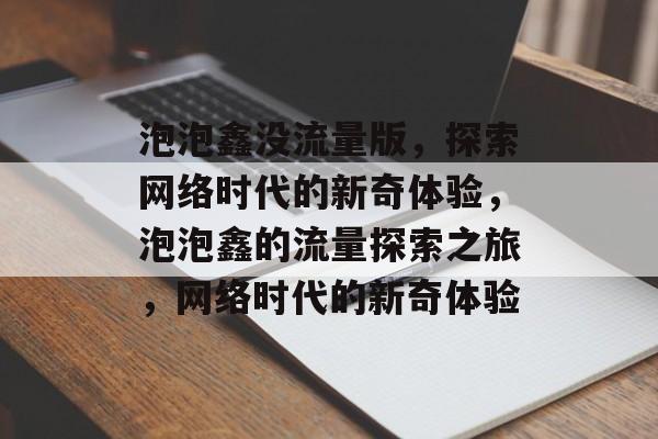 泡泡鑫没流量版，探索网络时代的新奇体验，泡泡鑫的流量探索之旅，网络时代的新奇体验