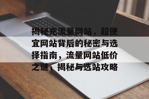 揭秘充流量网站，超便宜网站背后的秘密与选择指南，流量网站低价之谜，揭秘与选站攻略