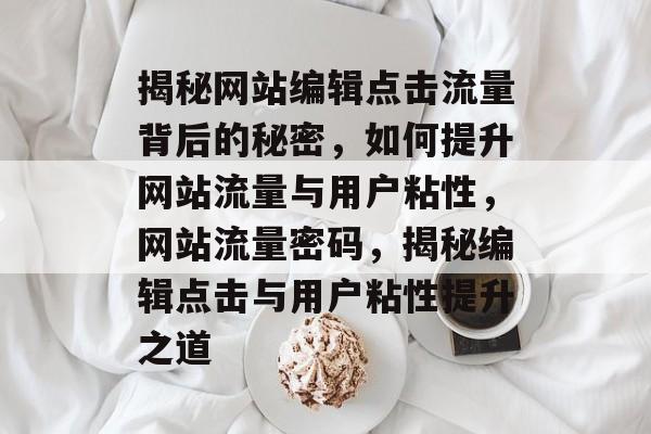 揭秘网站编辑点击流量背后的秘密，如何提升网站流量与用户粘性，网站流量密码，揭秘编辑点击与用户粘性提升之道