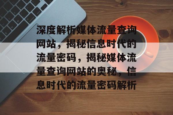 深度解析媒体流量查询网站，揭秘信息时代的流量密码，揭秘媒体流量查询网站的奥秘，信息时代的流量密码解析