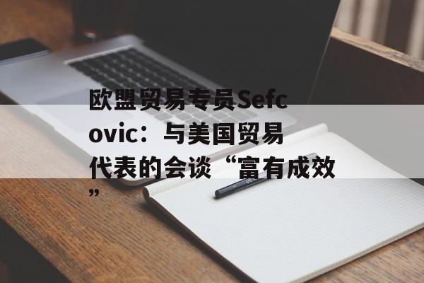 欧盟贸易专员Sefcovic：与美国贸易代表的会谈“富有成效”