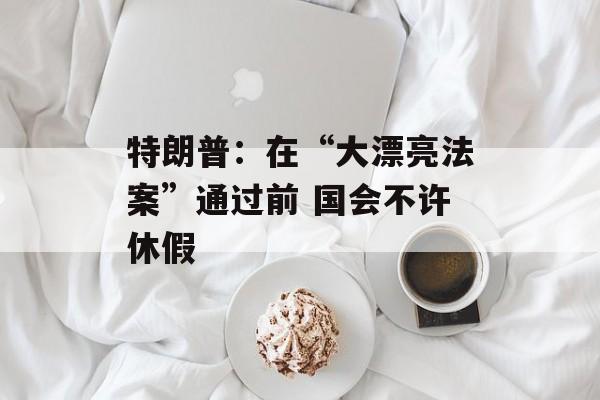 特朗普：在“大漂亮法案”通过前 国会不许休假