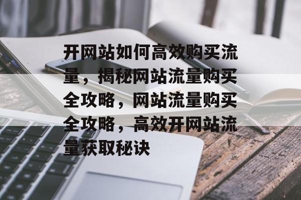 开网站如何高效购买流量，揭秘网站流量购买全攻略，网站流量购买全攻略，高效开网站流量获取秘诀