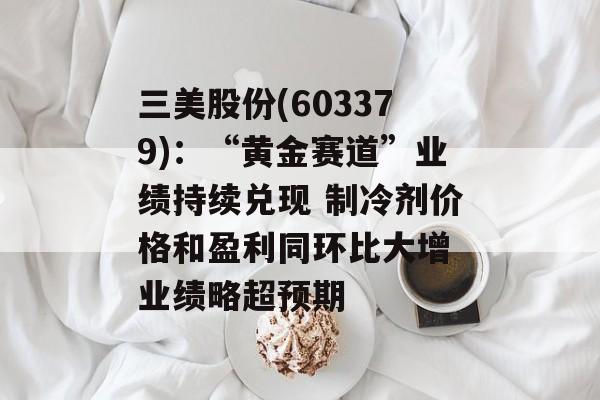 三美股份(603379)：“黄金赛道”业绩持续兑现 制冷剂价格和盈利同环比大增 业绩略超预期
