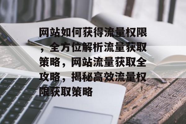 网站如何获得流量权限，全方位解析流量获取策略，网站流量获取全攻略，揭秘高效流量权限获取策略