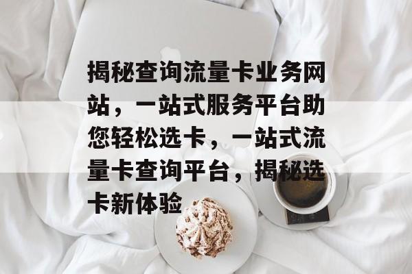 揭秘查询流量卡业务网站，一站式服务平台助您轻松选卡，一站式流量卡查询平台，揭秘选卡新体验