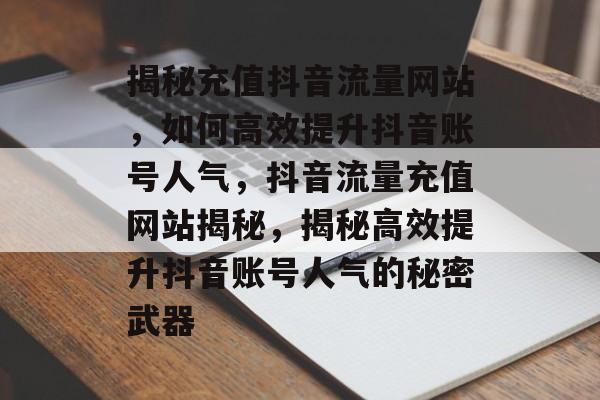 揭秘充值抖音流量网站，如何高效提升抖音账号人气，抖音流量充值网站揭秘，揭秘高效提升抖音账号人气的秘密武器
