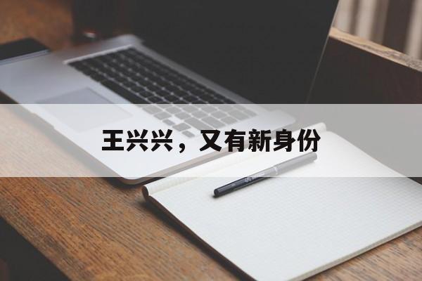 王兴兴，又有新身份