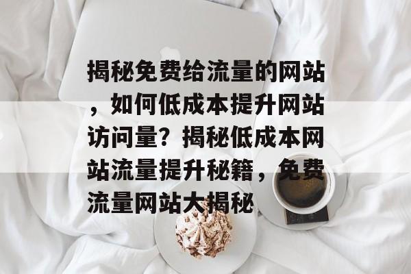 揭秘免费给流量的网站，如何低成本提升网站访问量？揭秘低成本网站流量提升秘籍，免费流量网站大揭秘
