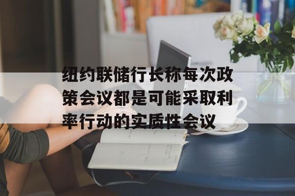 纽约联储行长称每次政策会议都是可能采取利率行动的实质性会议 纽约联储行长称每次政策会议都是可能采取利率行动的实质性会议