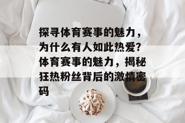 探寻体育赛事的魅力，为什么有人如此热爱？体育赛事的魅力，揭秘狂热粉丝背后的激情密码